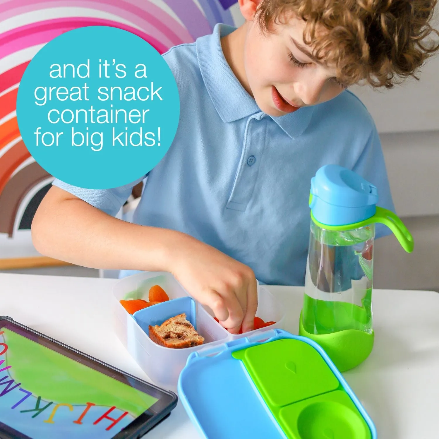 b.box Mini Lunch Box  Chill Out Blue