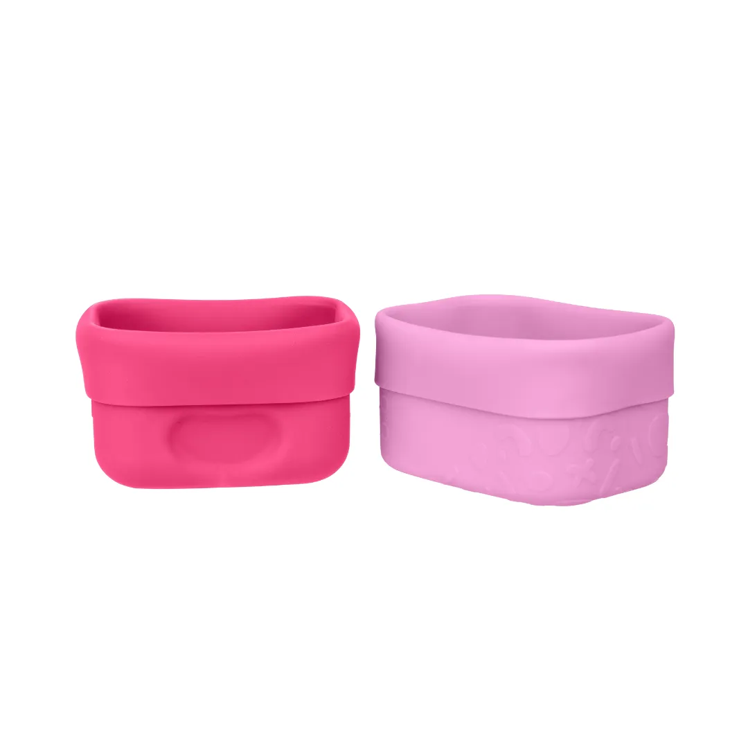 b.box Silicone Snack Cups - Berry
