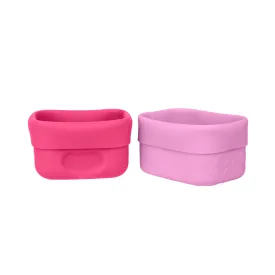 b.box Silicone Snack Cups - Berry