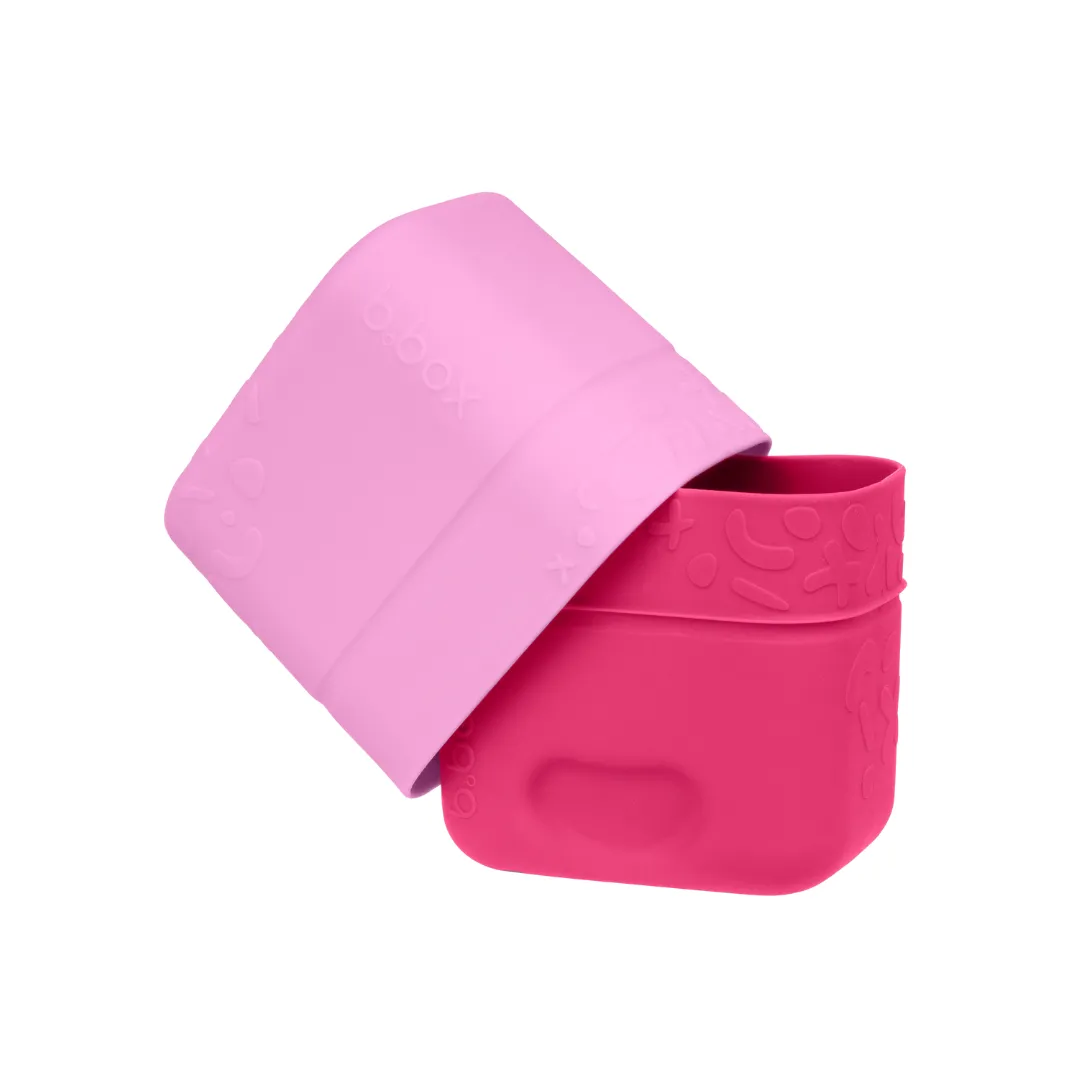 b.box Silicone Snack Cups - Berry