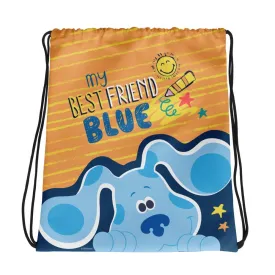 Blue's Clues My Best Friend Personalized Drawstring Bag