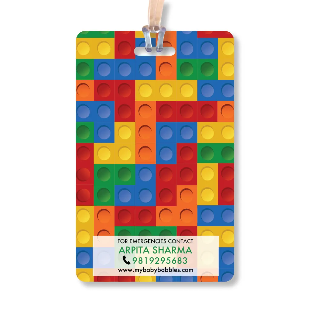 Luggage Tags - Lego, Set of 2
