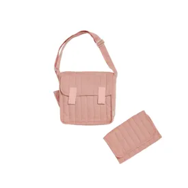 Olli Ella Carrie Convertible Changing Set- Rose