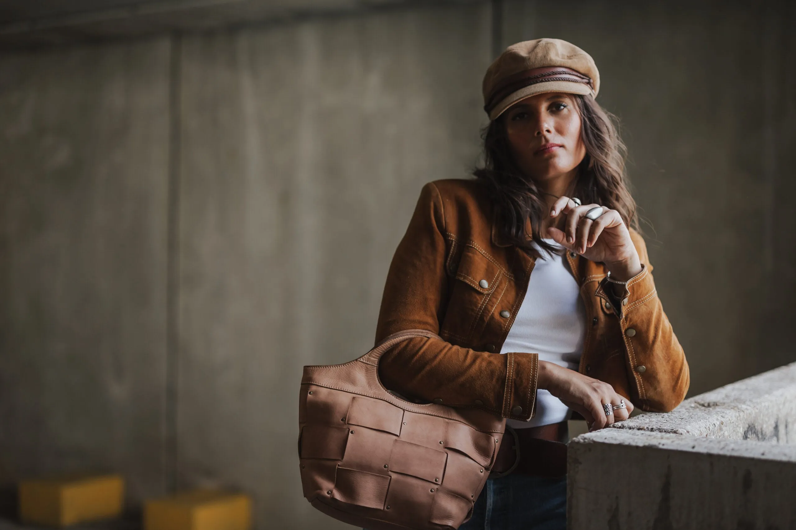 Riley Crossbody Bag - Taupe