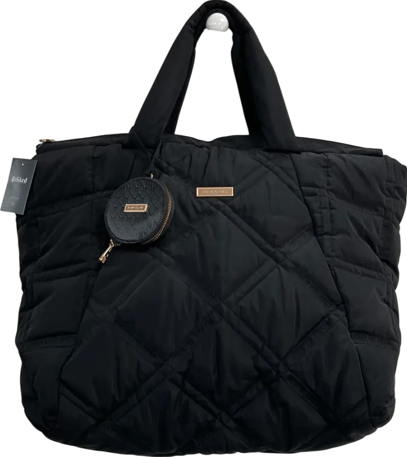River Island Black Extra Large Puffer Tote Bag