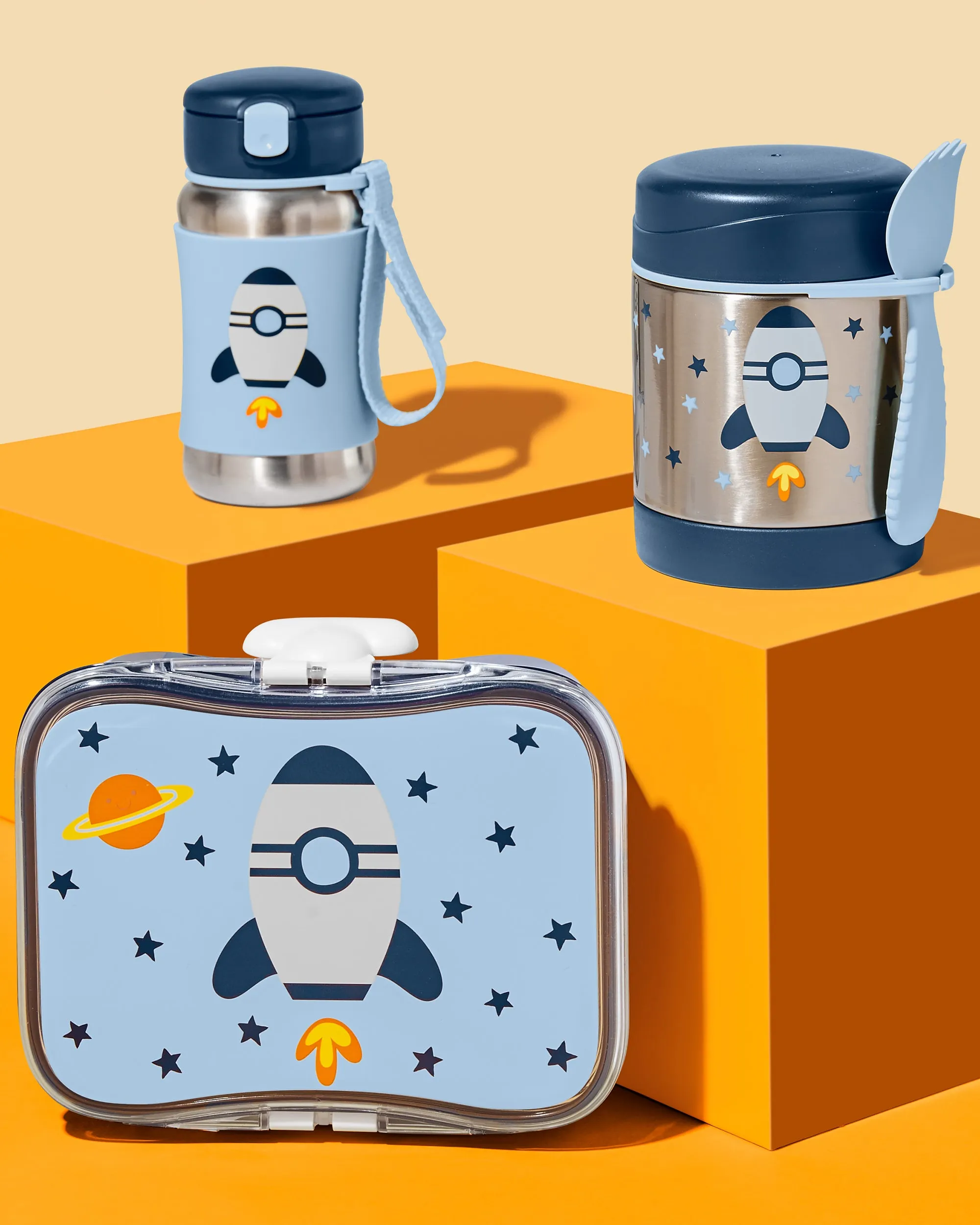 Skip Hop Spark Style Lunch Kit - Rocket